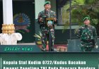 Kasdim 0722/Kudus  Bacakan Amanat Panglima TNI Pada Upacara Bendera